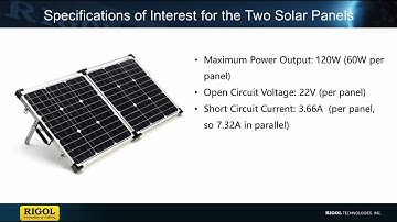 Solar Panel Testing with a DL3000