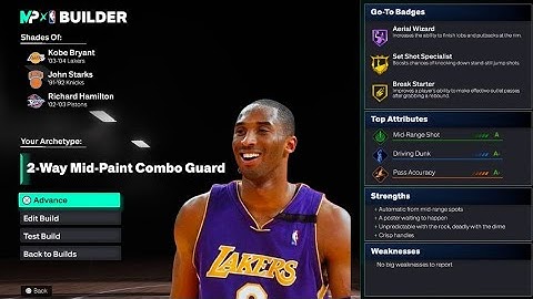 BEST Kobe Bryant Build in NBA 2K26! No Weakness & INSANE Cap Breaker Potential!