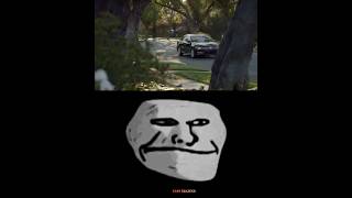 Volkswagen Car Commercial Troll Face Meme 🗿 | #Shorts