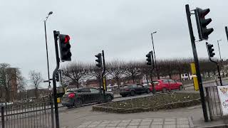 Rare Siemens Prototype LED Traffic Lights In Stratford Upon Avon