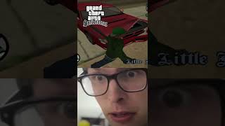 Ranking Grand Theft Auto Car front crash physics #shorts #gta #ranking #memes #crash