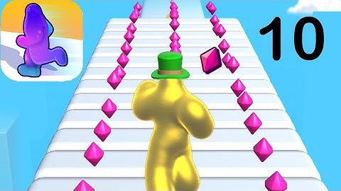 Blob Runner 3D - Gameplay All Levels #10