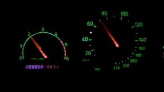 Saab 9-3 2.2 TiD '00 60-100 km/h 4th gear Saab 9 3 2 2 Tid 0 100 Acceleration