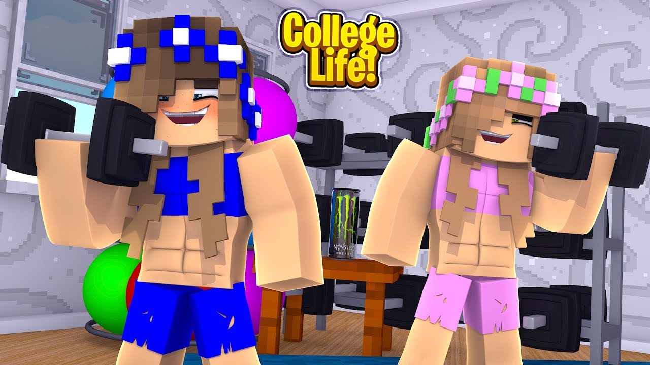GYM BEASTS GET CAUGHT CHEATING?! w/Little Carly and Little Kelly (Minecraft Roleplay).