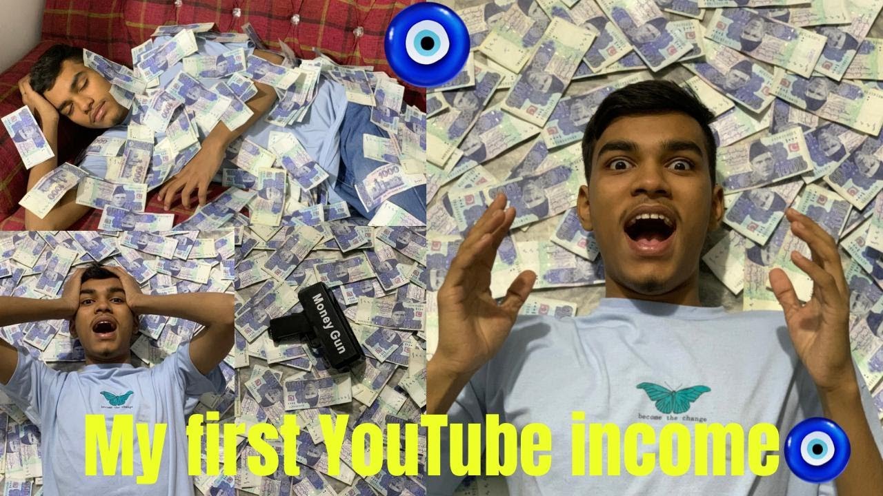 MY FIRST INCOME FROM YOUTUBE ! FINALLY PAYME RECEVED ! 7 STAR FAMLIY