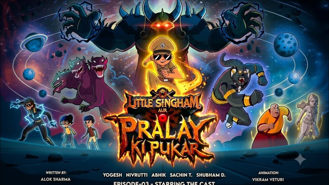 💥Little Singham Aur Pralay Ki Pukar ||Episode 3|| 🚨