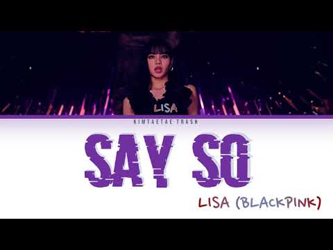LISA (BLACKPINK) - "Say So" (COVER) (Color Coded Lyrics 가사) [THE SHOW]