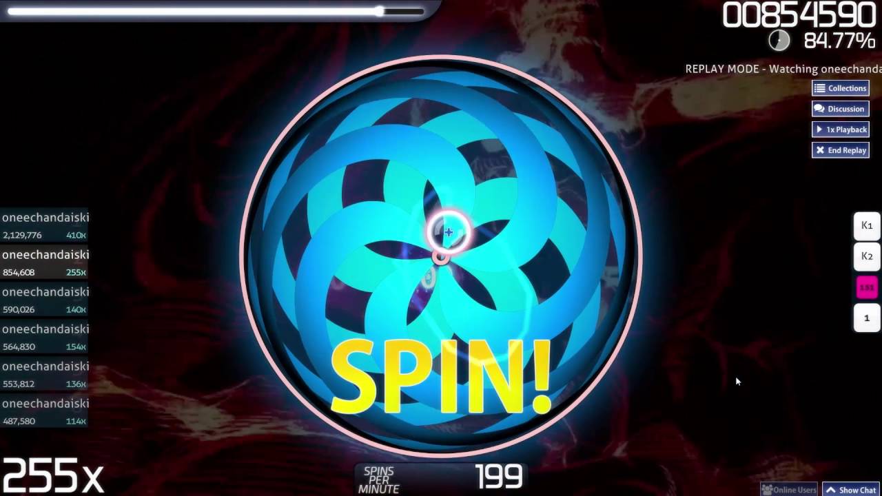 Osu! Gameplay: "Stand Proud" JoJo OP (Hard Difficulty)