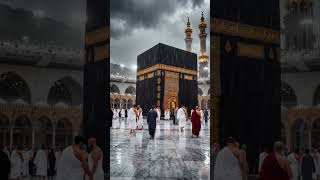 Rain of Mercy on Kaaba 🌧️🕋 | Heart Touching Scene, #subhanallah #allah