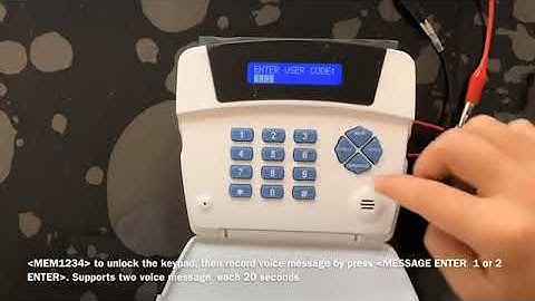 Homelux alarm- HX-GD30