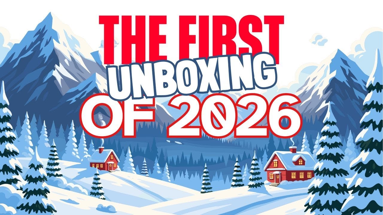Первая распаковка 2026 года!!!!