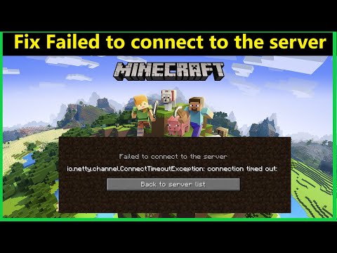 วีดีโอ: คุณจะแก้ไขการเชื่อมต่อ Minecraft ที่ถูกปฏิเสธได้อย่างไร?