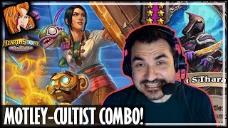 THIS IS THE NEW MOTLEY BUILD! - Hearthstone Battlegrounds