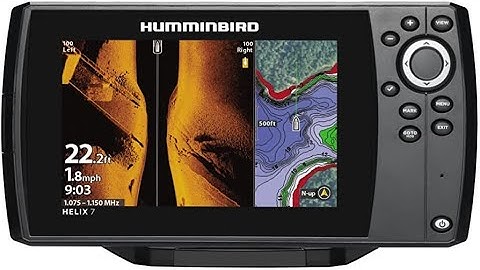 Navigating Humminbird Helix Settings