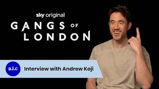 Famous Andrew Koji on being an ASSASSIN & Asian representation on TV | Gangs of London Season 3 Profile