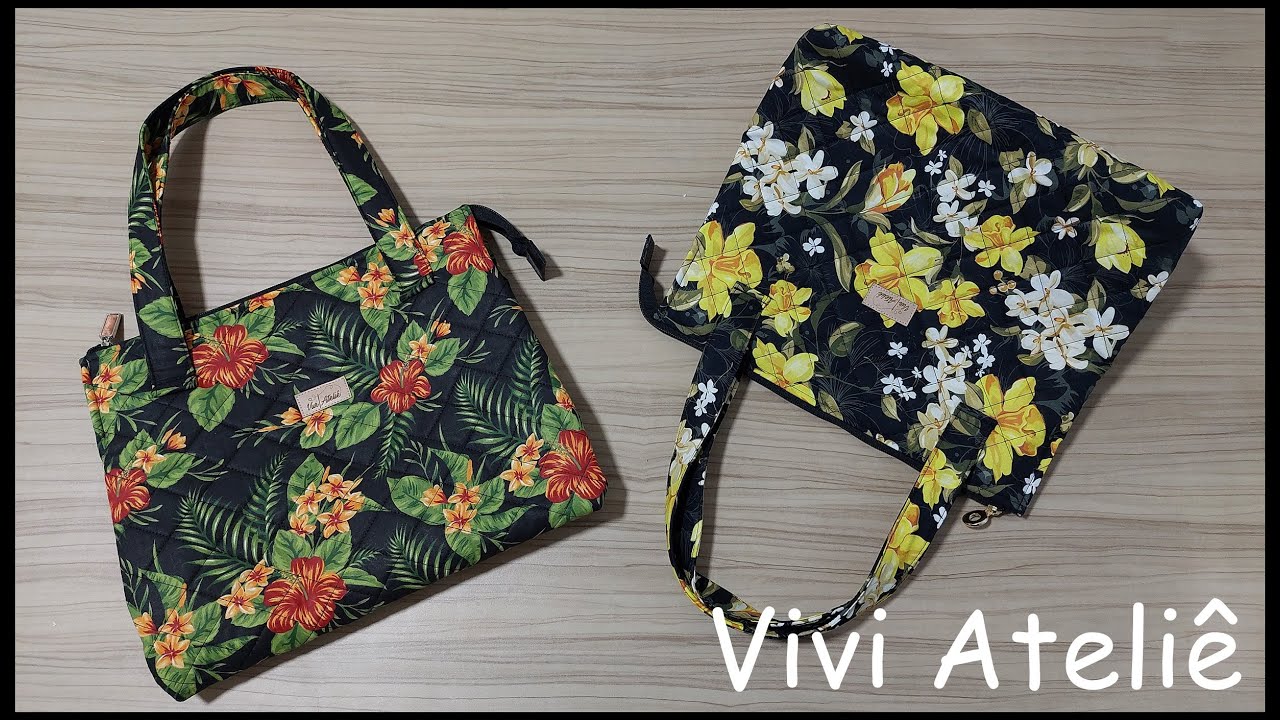 Bolsa Linda e Fácil de Costurar | Passo a Passo | Vivi Ateliê