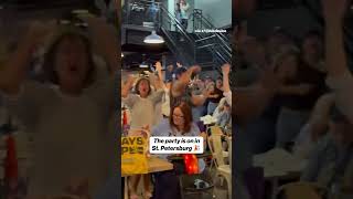 Rays Fan Living It Up in St. Petersburg #florida #tampa #baseball