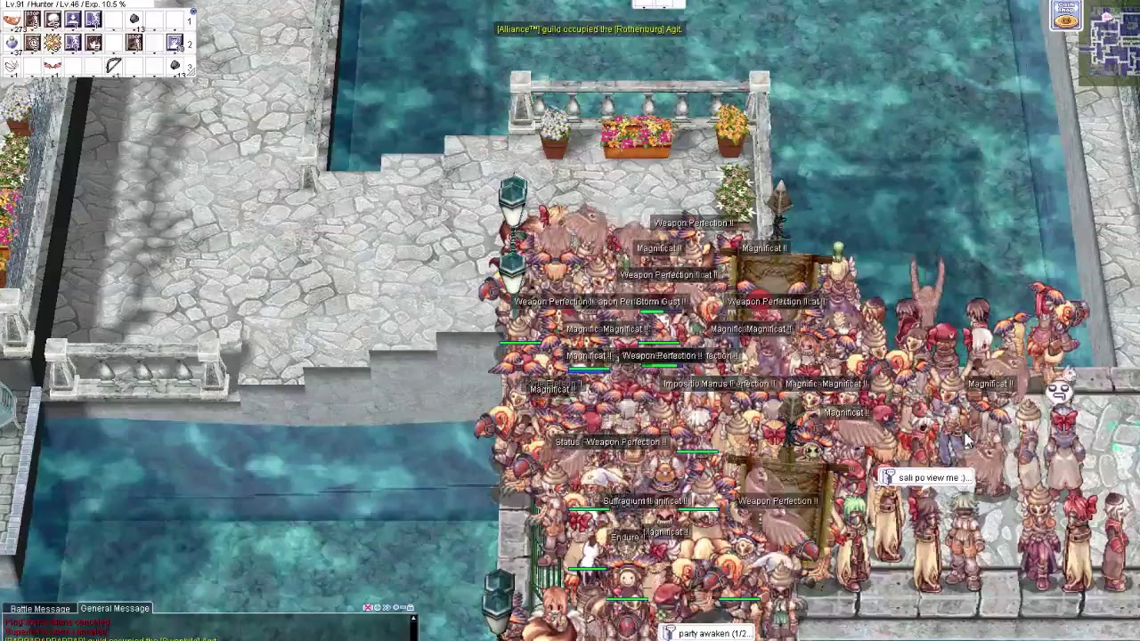 1st 3 min WOE Lokiserver = LAG :(