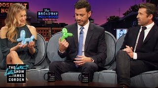 High-Pressure Jobs & Balloon Animals w/ Renée Zellweger, Patrick Dempsey & Jimmy Kimmel