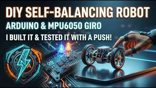 I Built an AI Self-Balancing Robot using Arduino! ⚡