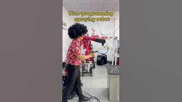 Spraying robot #automation #machine #industrialrobots #spray #robot