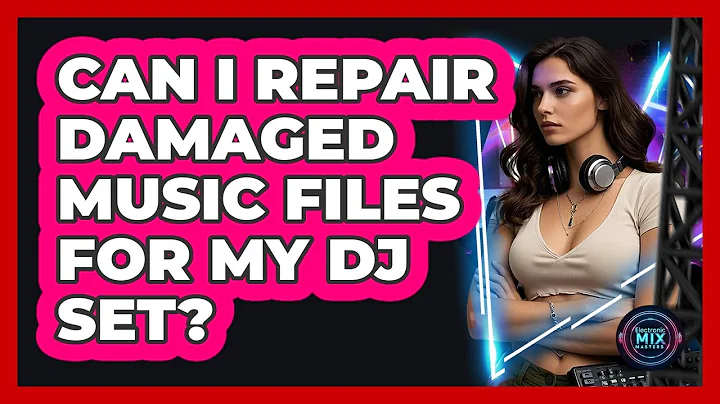 Can I Repair Damaged Music Files For My DJ Set?