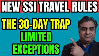 SSI WARNING: Leave the U.S. for 30 Days and Your Check STOPS
