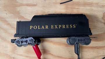 Installing Electric Railroad Rail Sounds Commander in Lionel O Gauge tender train
