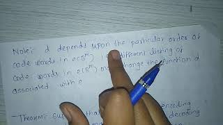S. Y. B. SC. (COMPUTER SCIENCE) (Paper - I )Chapter 4-Groups and Coding Theory( Part 4)