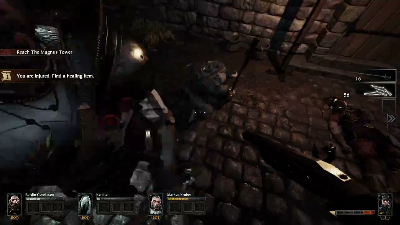 Warhammer End Times Vermintide funny crawl glitch YouTube