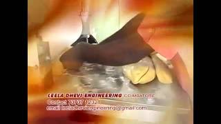 chapati making machine by leela dhevi engineering coimbatore