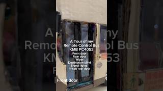 KMB Remote Control Bus PC4053 - Finished: A tour of my handmade remote control bus (KMB PC4053)