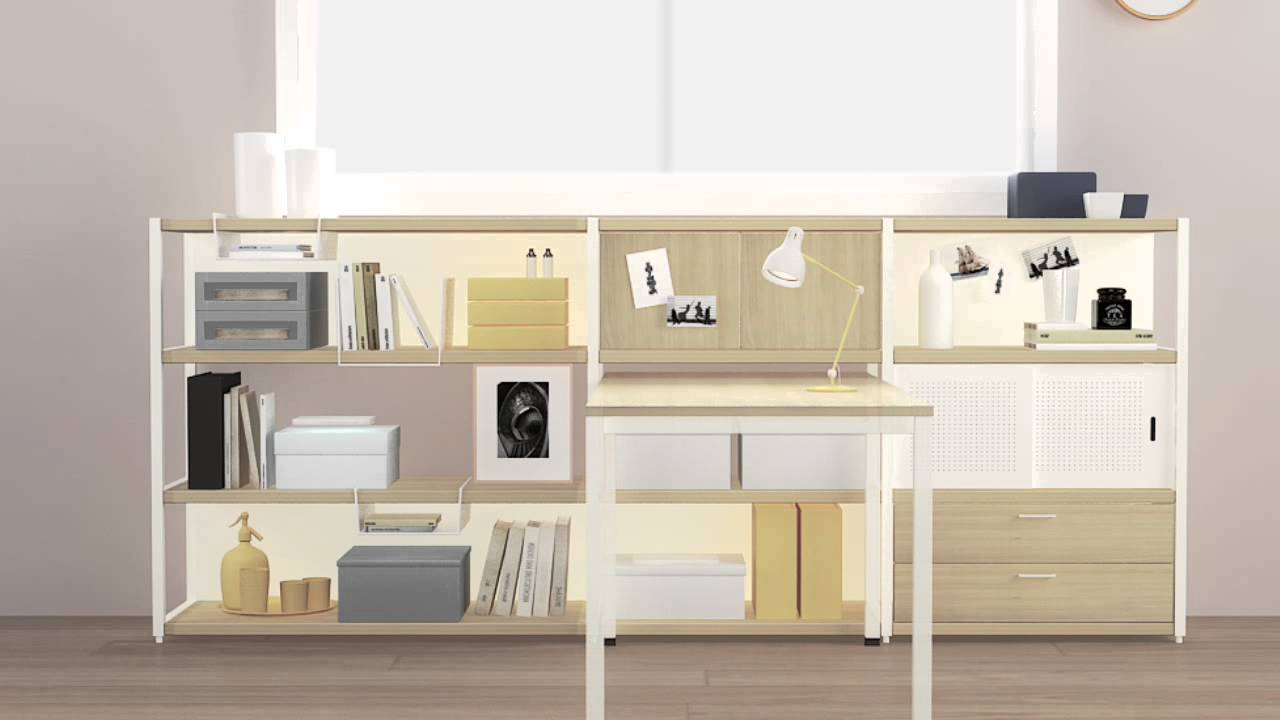 samsteel bookcase YouTube