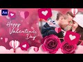 Valentine Day Special Slideshow | After Effects Tutorial | Effect For You