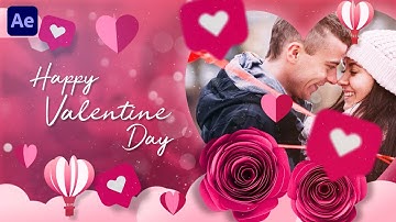 Valentine Day Special Slideshow | After Effects Tutorial | Effect For You