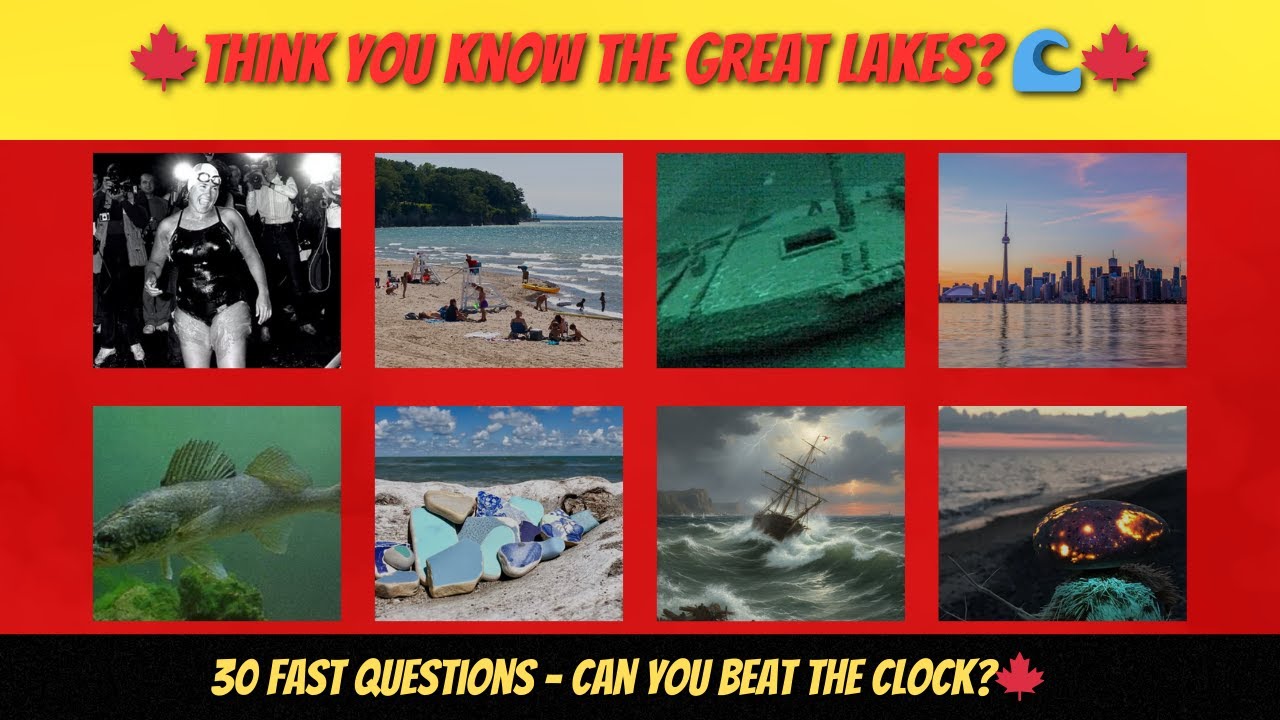 The Great Lakes Quiz 🌊 — 30 Questions Challenge! - YouTube