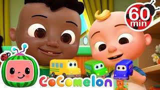 10 Little Buses | Counting Numbers and Colors Song | CoComelon Nursery Rhymes & Kids Songs