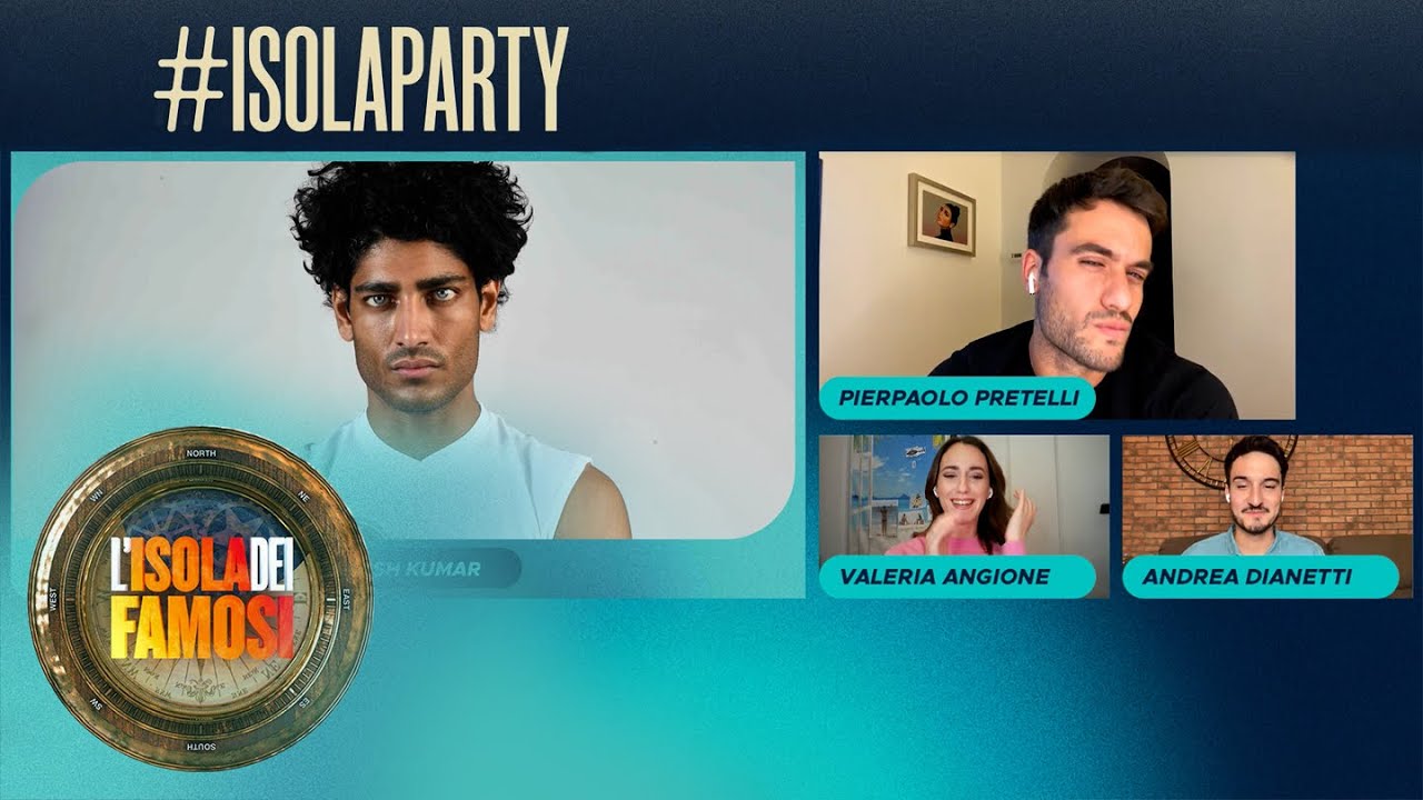 Pierpaolo Petrelli imita Akash Kumar, Awed e Ubaldo | Isola Party