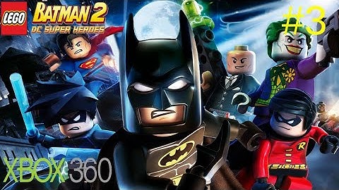 Lego Batman 2 - Walkthrough Xbox 360 Part 3 Arkham Asylum Antics - SuperAJStylesNick