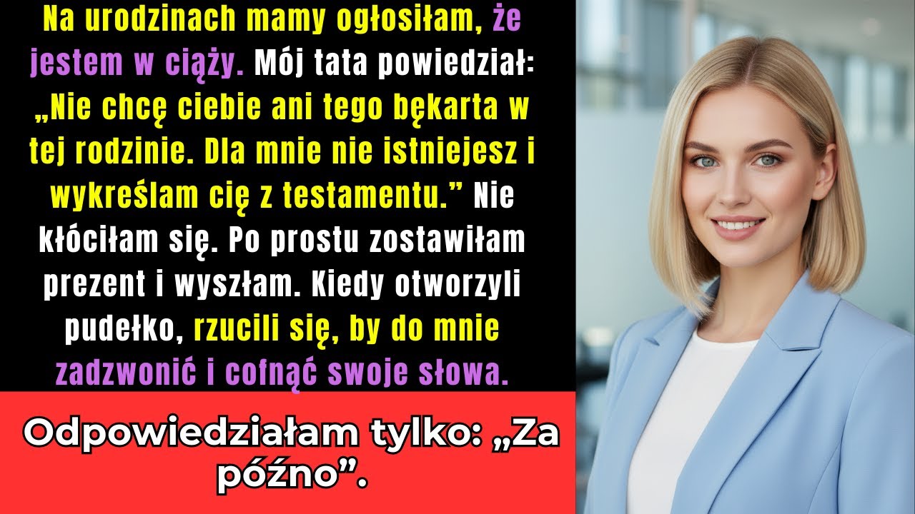 Na Rodzinnej Imprezie Moi Rodzice Powiedzieli: 