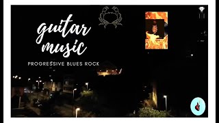 New Original Progressive Blues Rock Song  I  Guitar Music (Snoopers at Sunset by gb fusion)