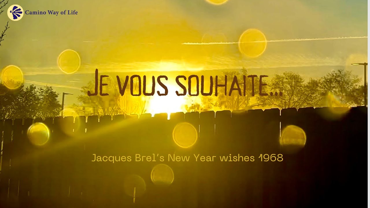Je vous souhaite... Jacques Brel - YouTube