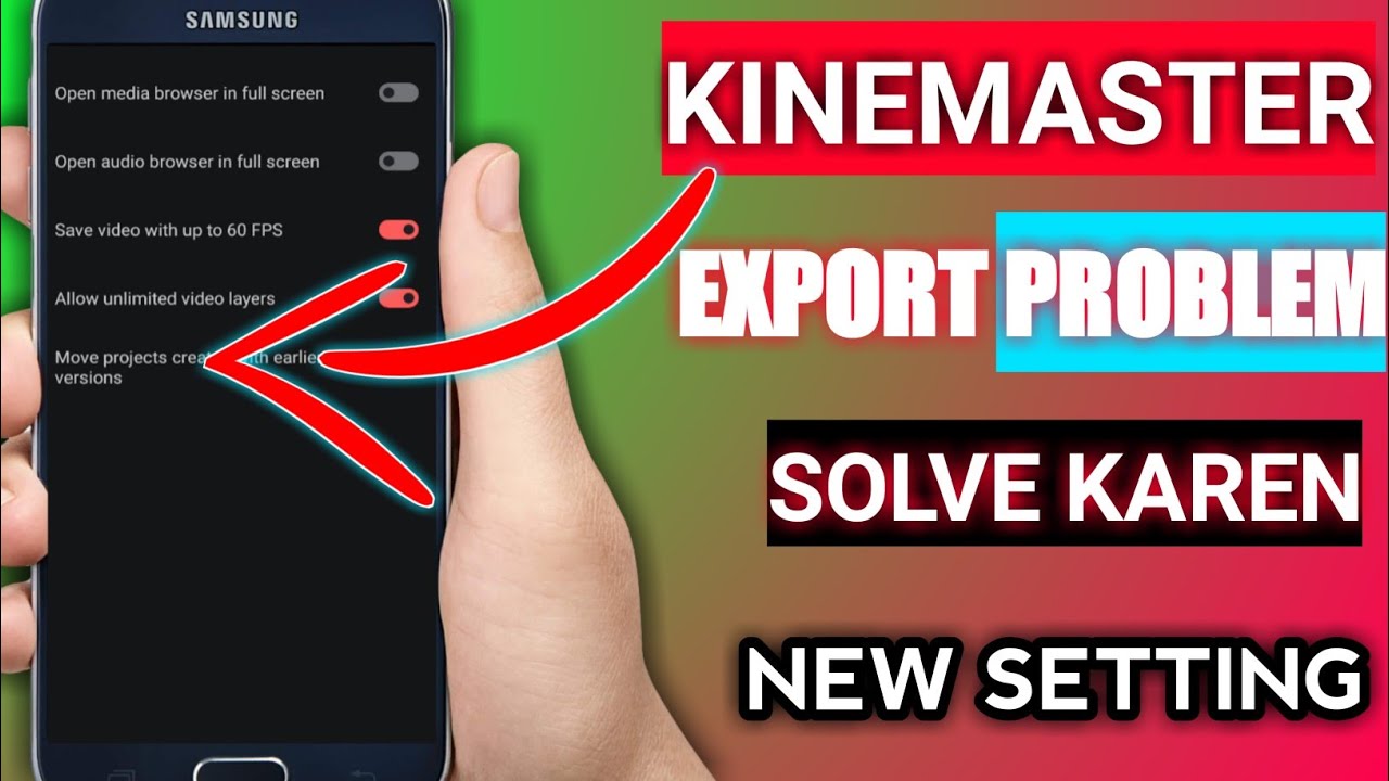 Latest Version Kinemaster Export Problem Solve 🧐Kinemaster Pro Version Problem 🧐🤫