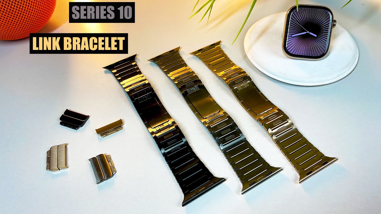 Is the 2025 Apple Watch Series 11 Link Bracelet Worth $349? Full Review showcasing all 3 colors!