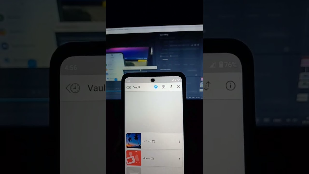 Hide Photos & Videos In Clock