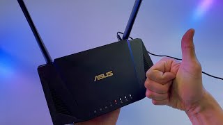 ASUS AX1800 WiFi 6 Router RT-AX56U with AiMESH!  PREOWNED!   B082G2KS7K Amazon Returns!