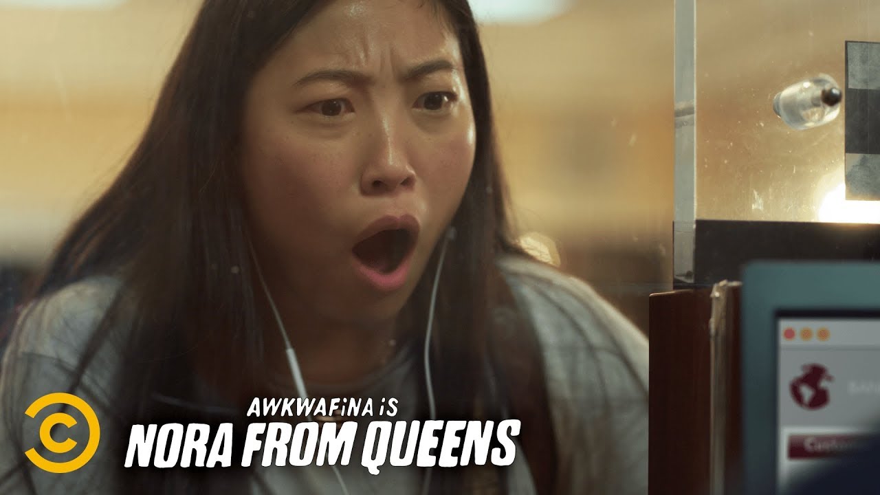 What Do You Do When Your Bank Declares You Dead Awkwafina Is Nora Fro Nora Body Fluid Humor