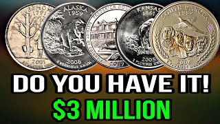 Top 5 Most Valuable US State Quarter - High Grade Examples Sell For Big Money