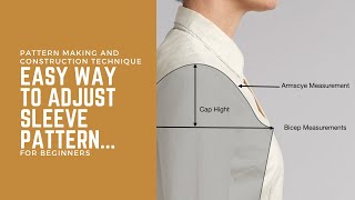 Quick and Easy way to adjustment sleeve \ CAPE \ BICEP | Perfect Fitting sleeve | bingers