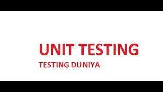 What is Unit Testing || Easy explanation in Hindi